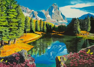 Rocky Mountain Reflections 300pc Large Format