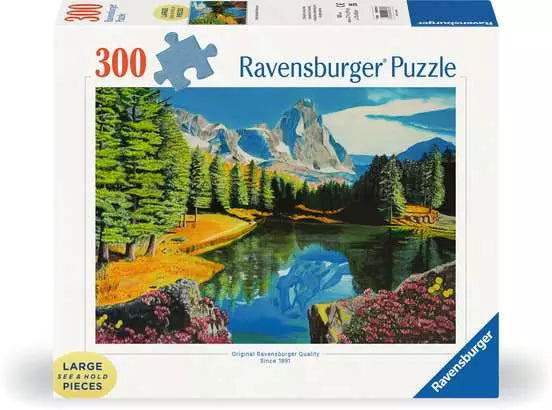 Rocky Mountain Reflections 300pc Large Format