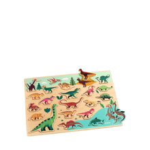Load image into Gallery viewer, Dino Wooden Puzzle