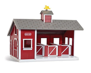 Red Stable Playset