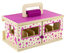 Load image into Gallery viewer, Unicorn Magic Wooden Stable Playset