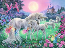 Load image into Gallery viewer, Unicorns in the Moonlight 100pc