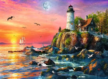 Load image into Gallery viewer, Lighthouse at Sunset 500pc