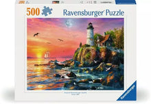 Load image into Gallery viewer, Lighthouse at Sunset 500pc