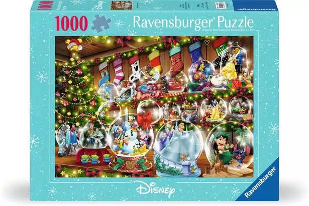 Disney Snow Globes Seasonal 1000pc