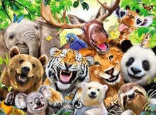 Load image into Gallery viewer, Wild Animal Selfie 300pc