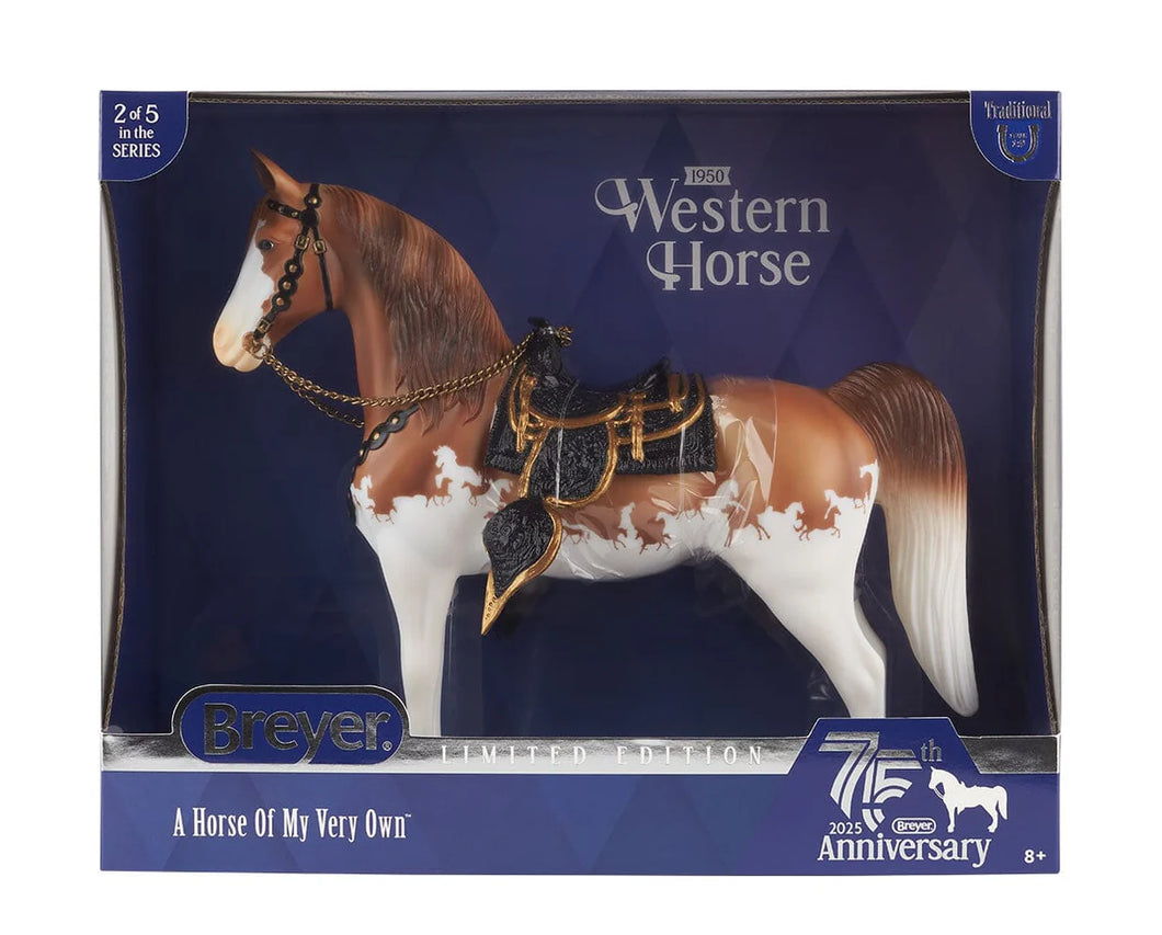 Breyer 75th Anniversary Western Horse