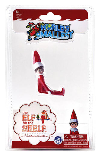 World’s Smallest Elf on a Shelf