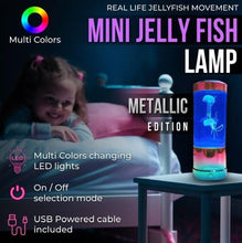 Load image into Gallery viewer, Mini Jellyfish Lamp Metallic