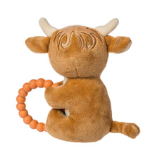 Load image into Gallery viewer, Hetty Highland Cow Teether Ratttle