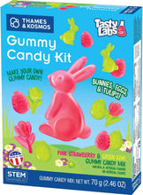 Load image into Gallery viewer, Bunnies, Eggs, &amp; Tulips Gummy Candy Lab