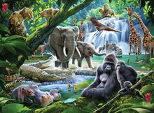 Load image into Gallery viewer, Jungle Animals 100pc
