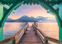 Load image into Gallery viewer, Footbridge at Lac d’Annecy 1000pc