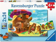 Load image into Gallery viewer, Bear Family Vacation 2X24pc