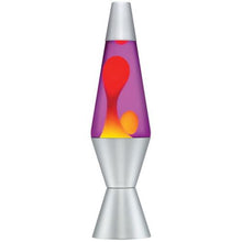 Load image into Gallery viewer, Yellow, Purple, Silver 14.5” Lava Lamp