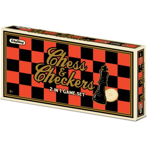 Chess & Checker Set