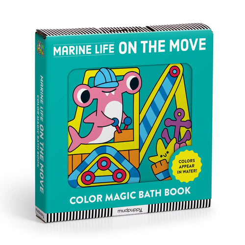 Marine Life On The Move Bath Book