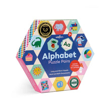 Load image into Gallery viewer, Alphabet Hexagon Puzzle Pairs