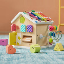 Load image into Gallery viewer, Tiny Land® Cottage Activity Cube - Rainbow