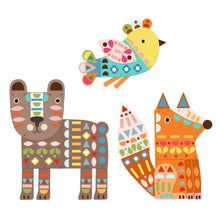 Load image into Gallery viewer, 3 Giant Animals Sticker Kits