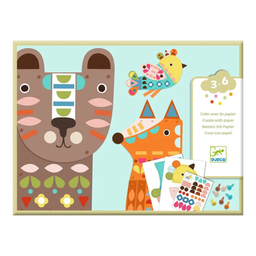 3 Giant Animals Sticker Kits