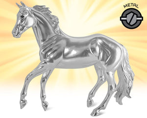 Iridium Metal Element Series Horse