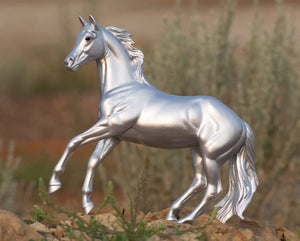 Iridium Metal Element Series Horse