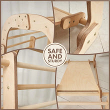 Load image into Gallery viewer, Indoor Wooden Playground for Children - 6in1 Playground + Swings Set + Slide Board