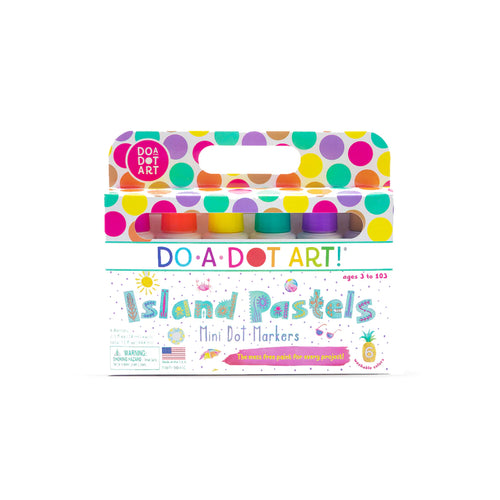 6 Pack Mini Dots Island Pastels