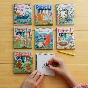 Victoria's Garden Small Sketchbook Assortment