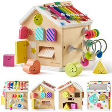 Load image into Gallery viewer, Tiny Land® Cottage Activity Cube - Rainbow
