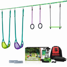 Load image into Gallery viewer, Slackers Swingline 36&#39; w/ 4 Obstacles