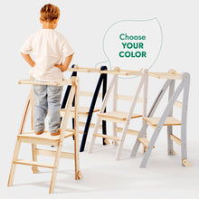 Load image into Gallery viewer, Toddler Tower: Step stool for Kids - Graphite