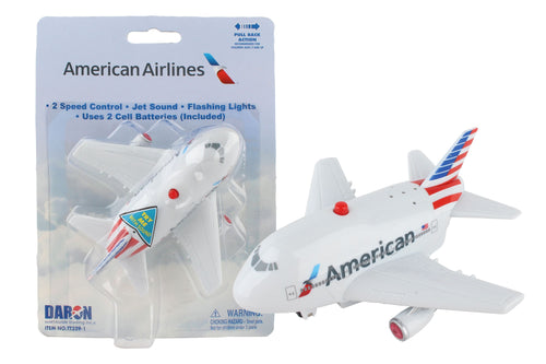 American Airline Pullback Plane