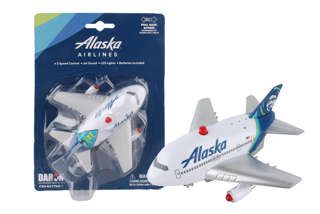 Alaska Airlines Pullback Plane