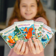 Load image into Gallery viewer, Victoria&#39;s Garden Small Sketchbook Assortment
